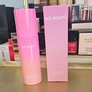 Ace Beaute Set Lock Pink Setting Spray